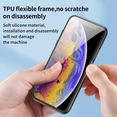 Til Samsung Galaxy A35 Herdet Glassdeksel Ring Kickstand Telefonveske - Glamorøs Peony