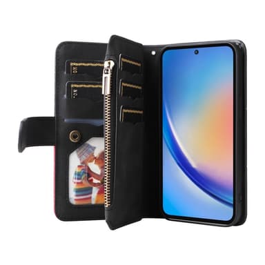 KS Lommebok-deksel til Samsung Galaxy A35 - Svart