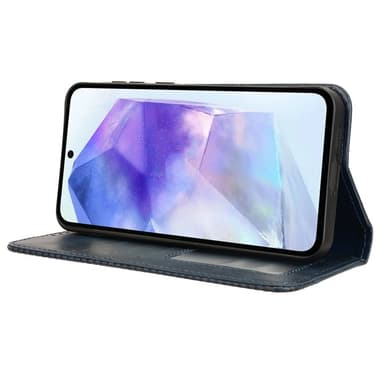 Lommebok-deksel Til Samsung Galaxy A35 5G - Blå