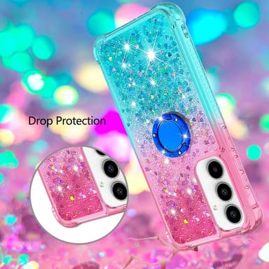 YB Quicksand Series-8 til Samsung Galaxy A35 termoplastisk polyuretan deksel Glitter