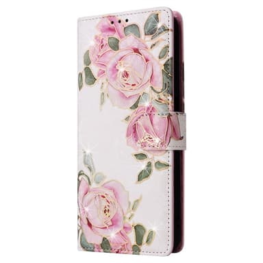 Til Samsung Galaxy A35 Lommebok-deksel Blomster