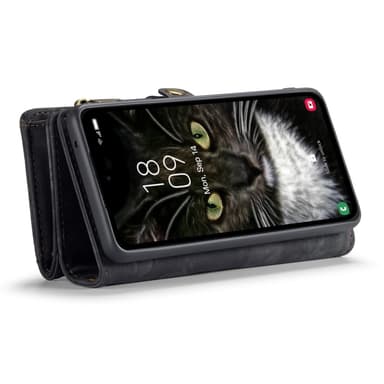 Til Samsung Galaxy A35 5G Caseme Retro Lommebok-deksel - Svart