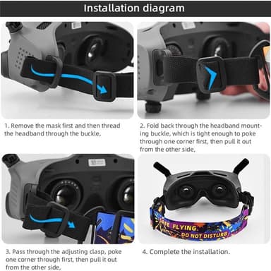 Pannebånd Do Not Disturb til DJI Goggles 2