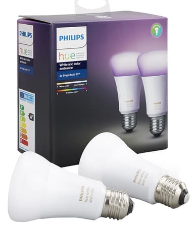 Philips Hue Ambiance lyspære 10W E27 (topakning)