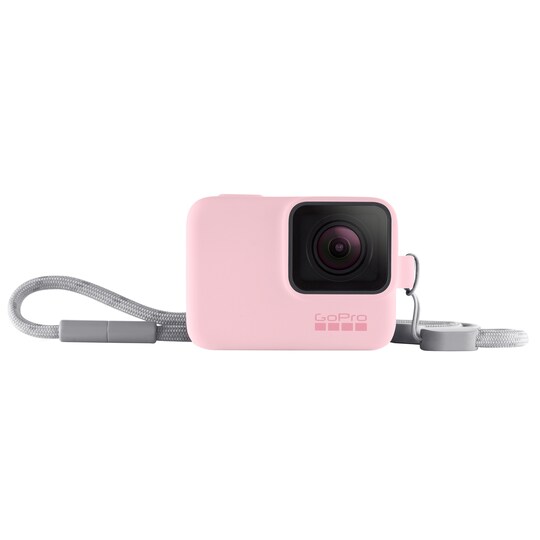 GoPro trekk + stropp (rosa)