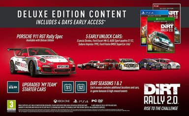 DiRT Rally 2.0 Deluxe Edition (PS4)