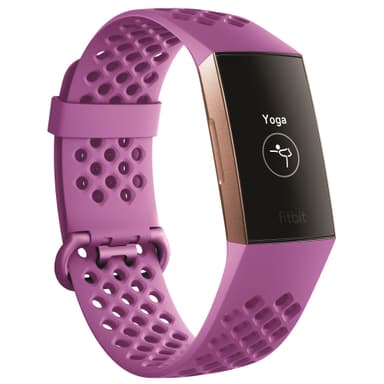 Mål søvnen din og sov lengre og bedre Elkjøp Fitbit Charge 3 aktivitetsarmbånd (sortgrafittaluminium