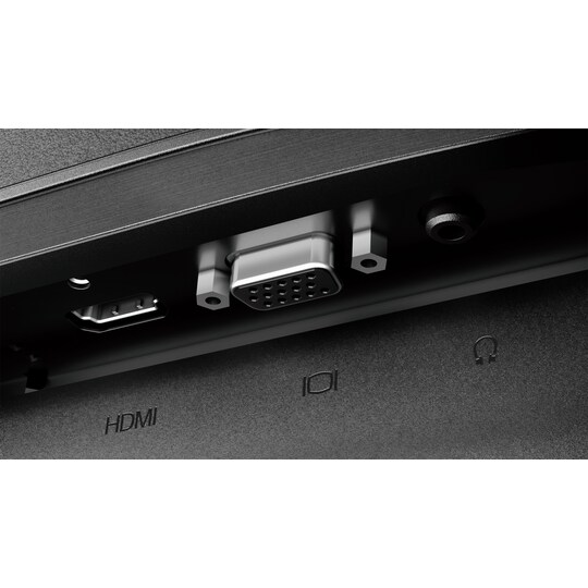 Lenovo D24-10 23,6" skjerm (sort)