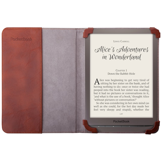 PocketBook InkPad 3 deksel i bokstil (brun)