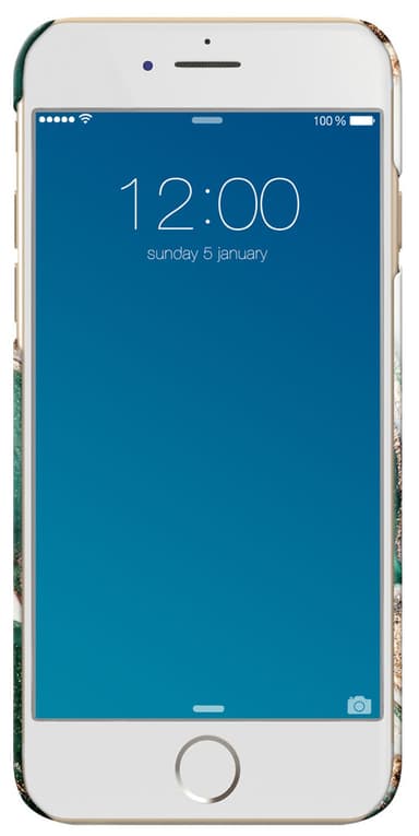 iDeal fashion deksel for iPhone 6/7/8/SE Gen. 2/3  (gyllen marmor)