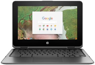 HP Chromebook x360 11-ae004no 11,6" 2-i-1 (grå)