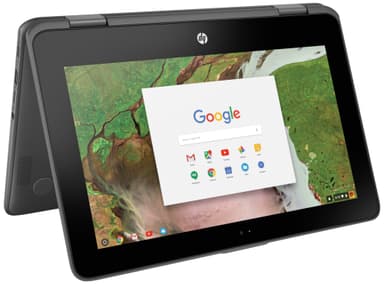 HP Chromebook x360 11-ae004no 11,6" 2-i-1 (grå)