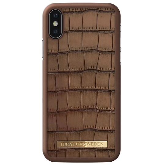 iDeal fashion deksel til iPhone X/Xs (brown croco)