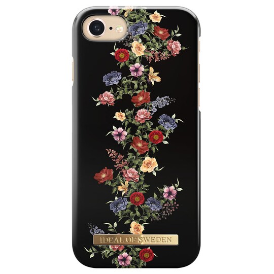 iDeal fashion deksel for iPhone 6/7/8/SE Gen. 2 (dark floral)