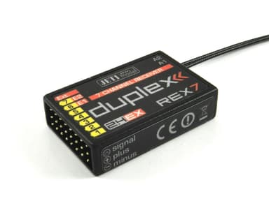 Jeti Duplex 2.4GHz REX  7 Mottaker 7ch