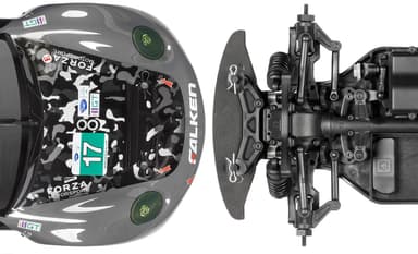 HPI RS4 Sport 3 FLUX Porsche 911 GT3 RSR