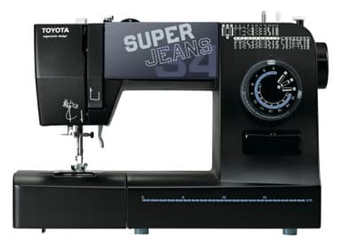 Toyota super jeans spj34xl symaskin - svart