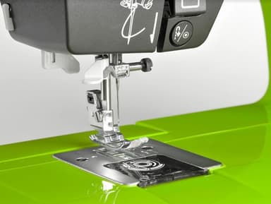 Toyota Oekaki50 Lime Symaskin m/stort sybrett