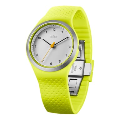 Braun sport klokke med silikon rem
