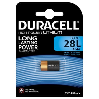 Duracell fotobatteri PX28L