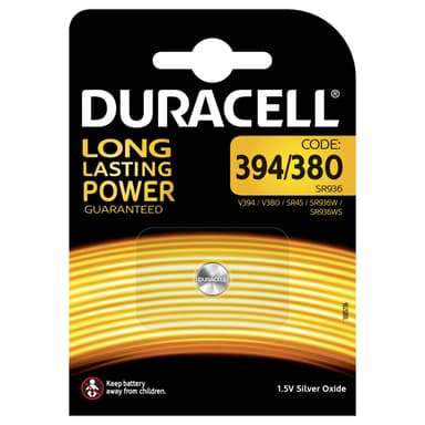 Duracell klokkebatteri 394