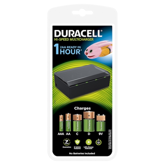 Duracell 3 timers multi lader