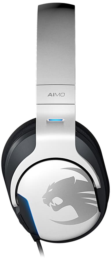 Roccat Khan AIMO gaming headset (hvit)