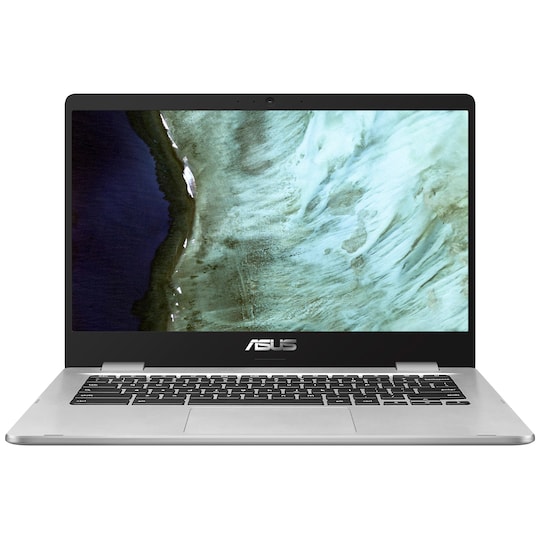 Asus Chromebook C423, 14" HD bærbar PC (sølv/sort)