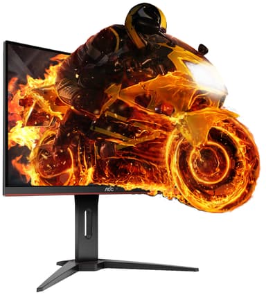 AOC C32G1 32" buet gamingskjerm (sort)