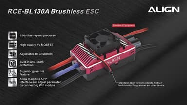 Align 130A ESC 6-12S inc BEC