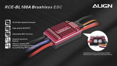 Align 100A ESC 3-6S inc BEC