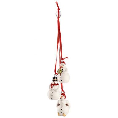 Villeroy & boch my christmas tree snowman trio ornament