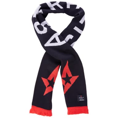 Astralis 2019 skjerf (sort/rød/hvit)