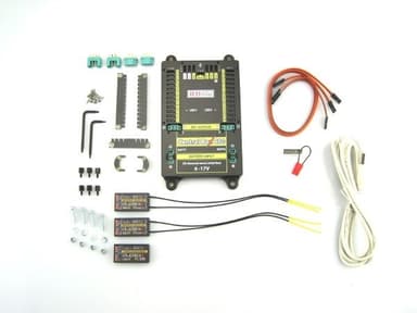 Jeti Central Box 400 w/ 2x Rsat2 & 1x RCswitch