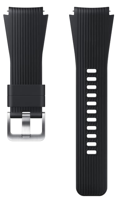 Samsung Galaxy Watch silikonreim 22 mm (sort)