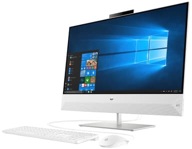 HP Pavilion 27-xa0092no 27" alt-i-ett stasjonær PC (hvit)