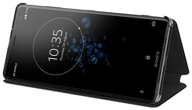 Sony Xperia XZ3 Style Stand deksel (sort) Deksler og etui Sony Xperia XZ3 Style Stand deksel (sort) Deksler og etui