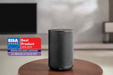 LG XBOOM AI ThinQ WK7 smarthøyttaler (sort)