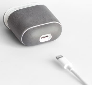 Krusell Sunne etui til Apple AirPods (vintage grå)