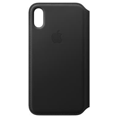 iPhone X Folio skinndeksel (sort) iPhone X Folio skinndeksel (sort)