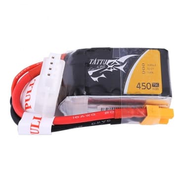 3s   450mAh - 75C - Gens Ace Tattu XT30