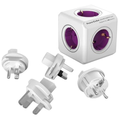 PowerCube ReWirable stikkontakt (reisesett) 1800DERW4P