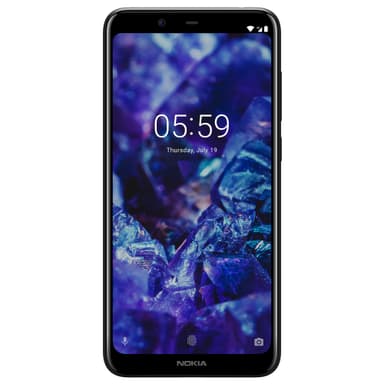 Nokia 5.1 Plus smarttelefon (sort glans) Mobiltelefon Elkjøp Nokia 5 smarttelefon (sort) Mobiltelefon Elkjøp