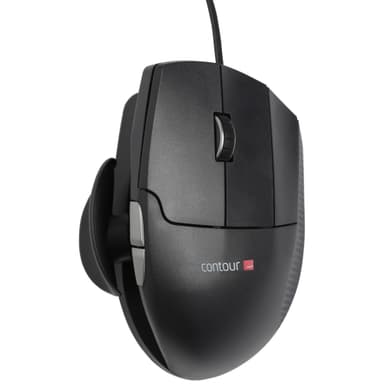 Contour Unimouse ergonomisk mus (for høyrehendte)