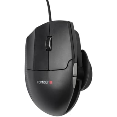 Contour Unimouse ergonomisk datamus (venstrehånds)