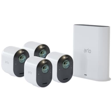 Arlo Ultra 4K trådløst overvåkningssystem (4-pakning)