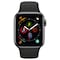 Apple Watch Series 4 40 mm (grå alu/sort sport band)