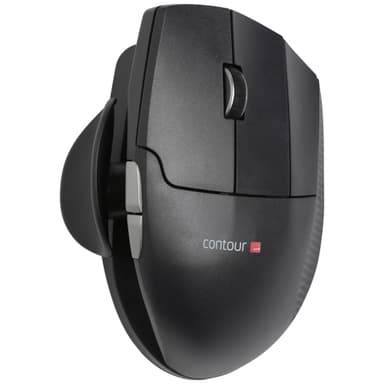 Contour Unimouse ergonomisk trådløs mus (høyreholdt)
