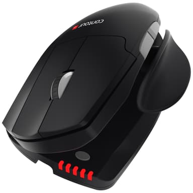 Contour Unimouse ergonomisk trådløs mus (høyreholdt)