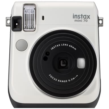Fujifilm Instax mini 70 kompaktkamera (hvit)